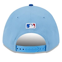 Casquette ajustable New Era bleu clair Texas Rangers Player Replica 9FORTY pour homme