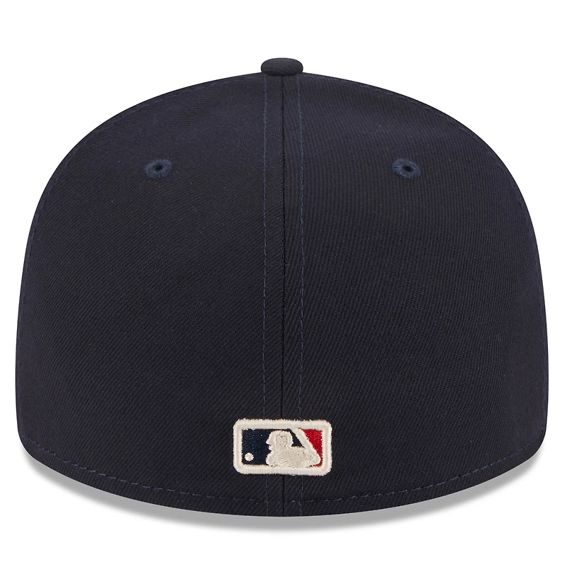 Men's New Era  Navy Texas Rangers 2023 City Connect Low Profile 59FIFTY Fitted Hat