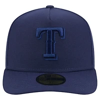 Casquette ajustée New Era 59FIFTY bleu marine Texas Rangers Color Pack pour homme