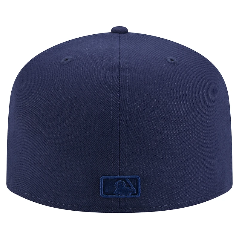 Casquette ajustée New Era 59FIFTY bleu marine Texas Rangers Color Pack pour homme
