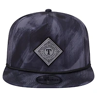 Casquette de golf à imprimé Texas Rangers bleu marine New Era pour homme