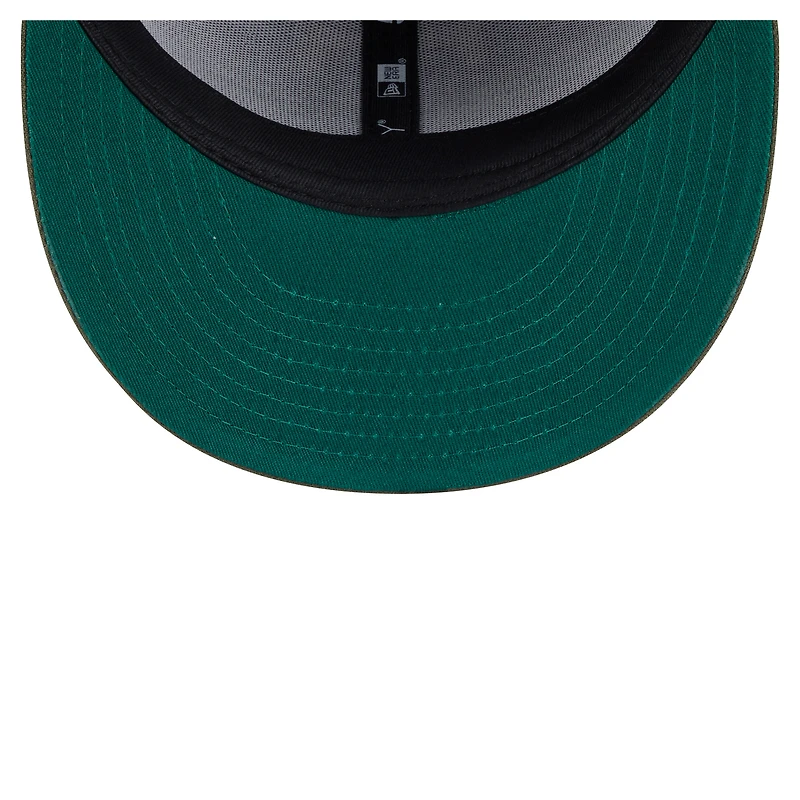 Men's New Era Olive Texas Rangers Tonal Florals 59FIFTY Fitted Hat