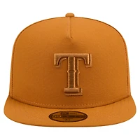 Casquette ajustée A-Frame 59FIFTY orange Texas Rangers pour homme New Era
