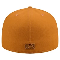 Casquette ajustée A-Frame 59FIFTY orange Texas Rangers pour homme New Era