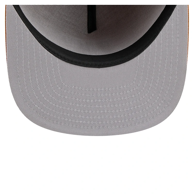 Casquette ajustée A-Frame 59FIFTY orange Texas Rangers pour homme New Era