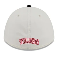 Casquette New Era rouge/noire Texas Rangers 2026 City Connect M-Crown A-Frame 39THIRTY Flex pour homme