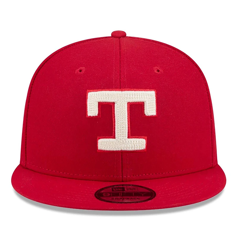Men's New Era Red Texas Rangers 2026 City Connect 9FIFTY Snapback Hat
