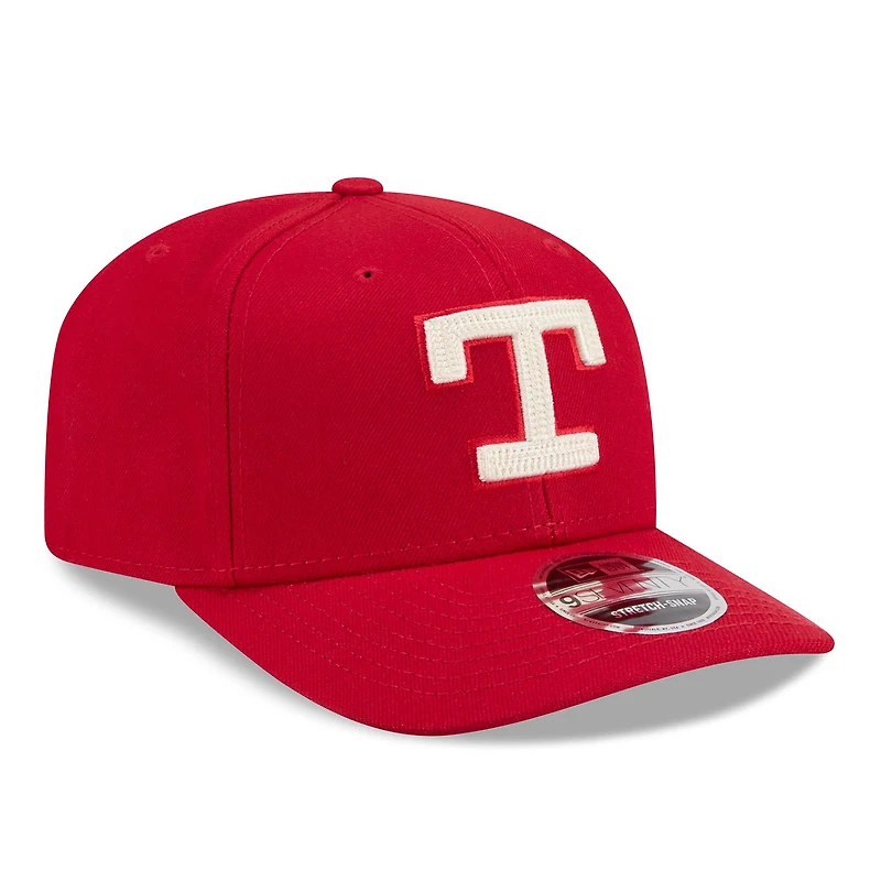 Men's New Era Red Texas Rangers 2026 City Connect 9SEVENTY Adjustable Hat