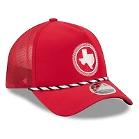 Men's New Era Red Texas Rangers 2026 City Connect Apex 9FORTY Adjustable Hat