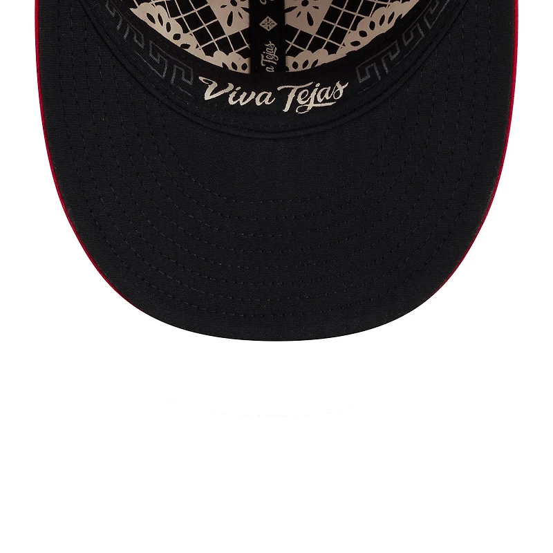 Men's New Era Red Texas Rangers 2026 City Connect Low Profile 59FIFTY Fitted Hat