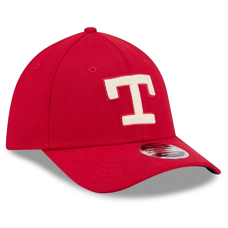 Men's New Era Red Texas Rangers 2026 City Connect M-Crown 39THIRTY Flex Hat