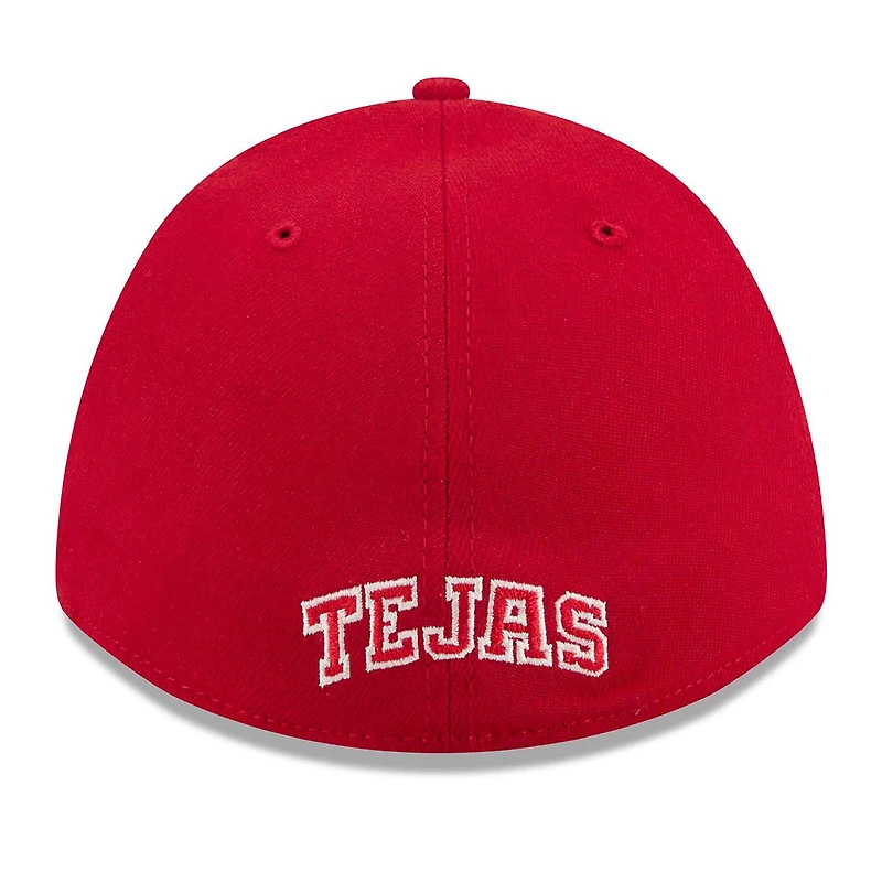 Men's New Era Red Texas Rangers 2026 City Connect M-Crown 39THIRTY Flex Hat