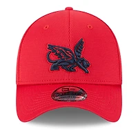 Casquette d'entraînement au bâton City Connect 39THIRTY Flex rouge des Texas Rangers de New Era pour homme