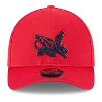 Men's New Era Red Texas Rangers City Connect Batting Practice 9FORTY M-Crown Adjustable Hat