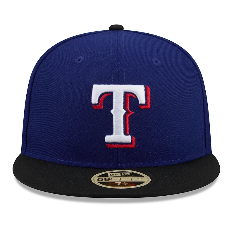 Men's New Era Royal/Black Texas Rangers 2026 Baseball Hall of Fame 59FIFTY Fitted Hat