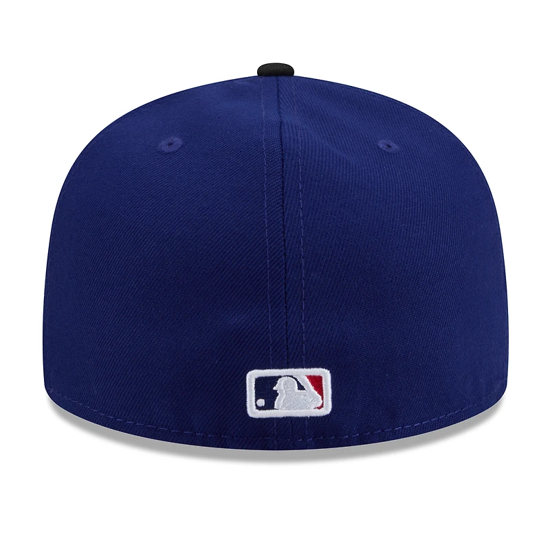 Men's New Era Royal/Black Texas Rangers 2026 Baseball Hall of Fame 59FIFTY Fitted Hat
