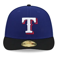 Men's New Era Royal/Black Texas Rangers 2026 Baseball Hall of Fame 59FIFTY Low Profile Fitted Hat