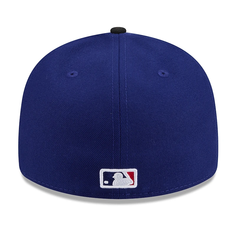 Men's New Era Royal/Black Texas Rangers 2026 Baseball Hall of Fame 59FIFTY Low Profile Fitted Hat
