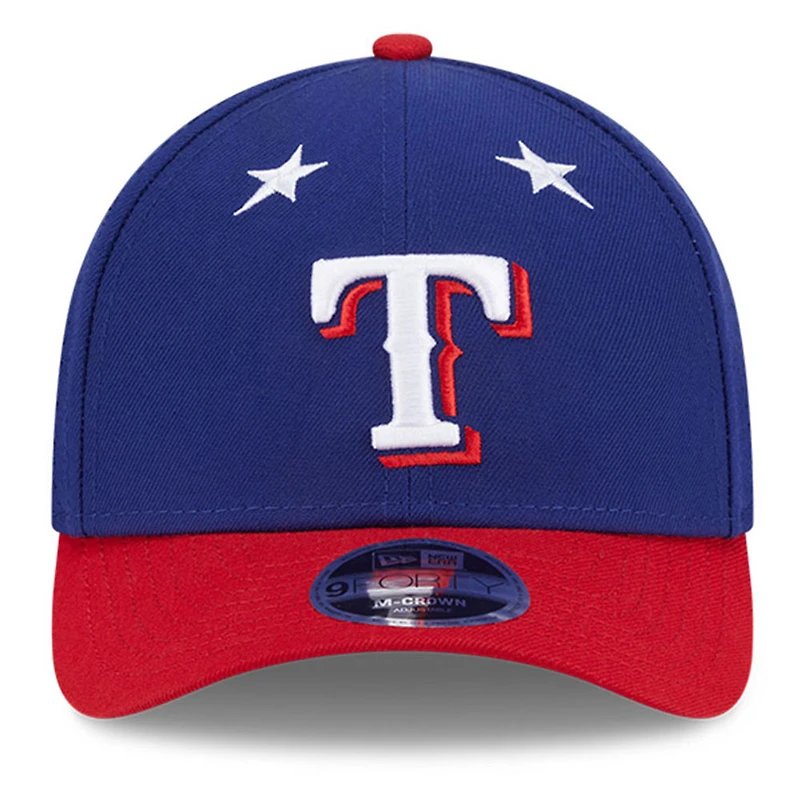 Men's New Era Royal/Red  Texas Rangers 2025 MLB All-Star Game 9FORTY M-Crown Adjustable Hat