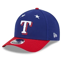 Casquette ajustable New Era Royal/Rouge Texas Rangers 2025 MLB All-Star Game 9FORTY M-Crown pour homme