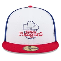 Men's New Era Royal/ Texas Rangers 2025 MLB Clubhouse 59FIFTY Fitted Hat
