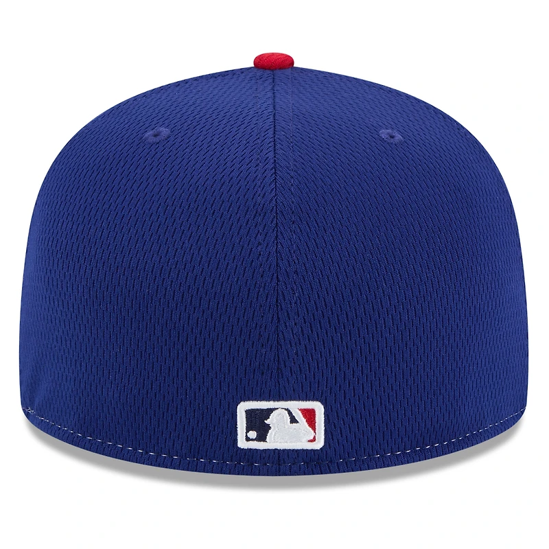 Men's New Era Royal/ Texas Rangers 2025 MLB Clubhouse 59FIFTY Fitted Hat