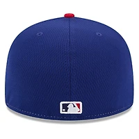 Men's New Era Royal/ Texas Rangers 2025 MLB Clubhouse 59FIFTY Fitted Hat
