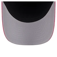Casquette ajustable New Era Royal/Rouge Texas Rangers en feutre M-Crown 9FORTY pour homme