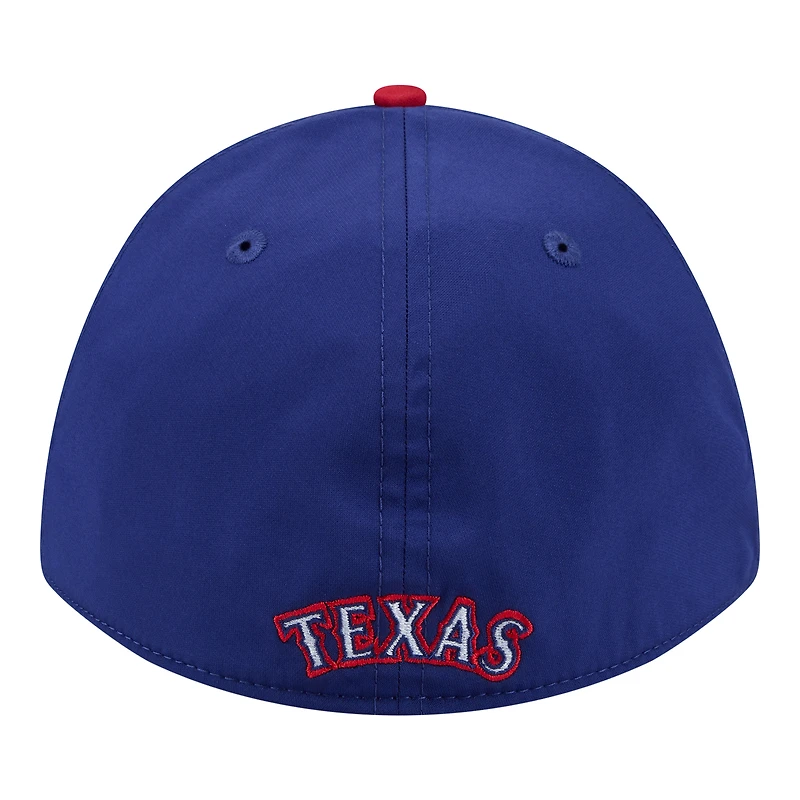Men's New Era Royal/Red Texas Rangers Rope M-Crown A-Frame 39THIRTY Flex Hat