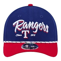 Men's New Era Royal/Red Texas Rangers Team Loyal 9FORTY M-Crown Adjustable Hat