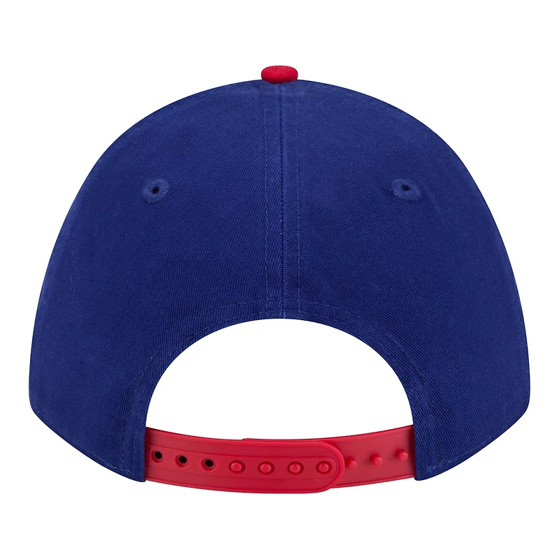 Men's New Era Royal/Red Texas Rangers Team Loyal 9FORTY M-Crown Adjustable Hat