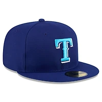 Casquette ajustée 59FIFTY pour la fête des pères Royal Texas Rangers 2024 New Era homme