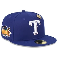 Casquette ajustée New Era Royal Texas Rangers 2025 Big League Chew 59FIFTY pour homme