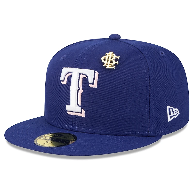 Casquette ajustée New Era Royal Texas Rangers 2025 Big League Chew 59FIFTY pour homme