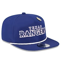 Casquette snapback New Era Royal Texas Rangers 2025 Big League Chew Golfer pour homme