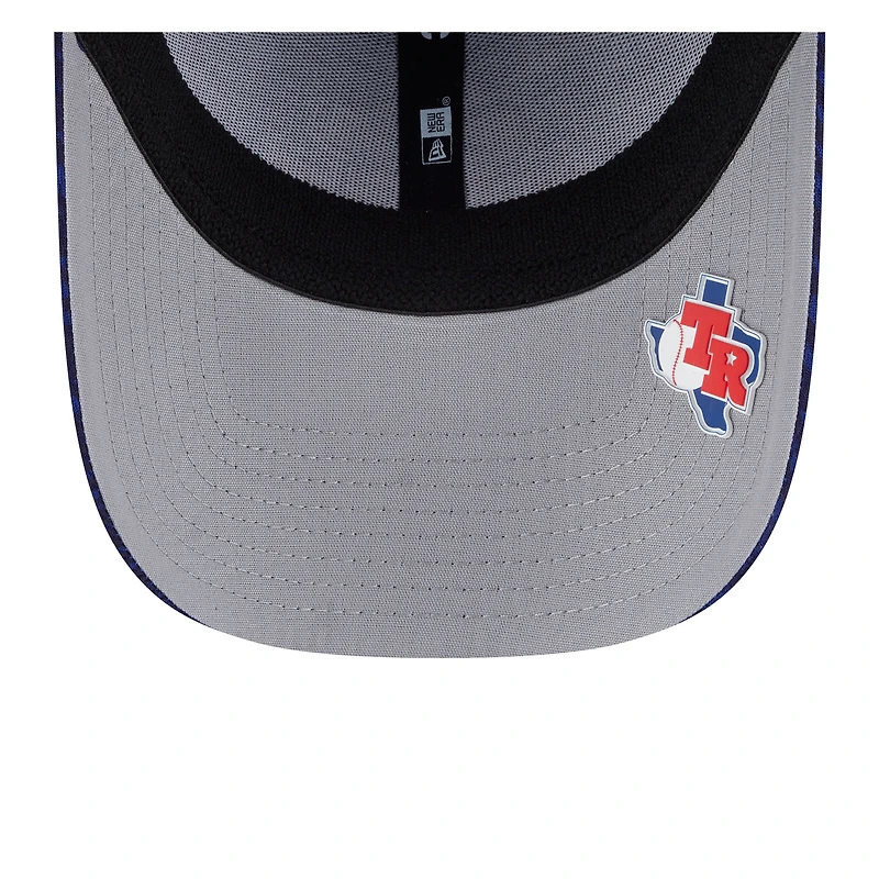 Casquette MLB Clubhouse 39THIRTY Flex 2025 des Rangers du Texas de New Era pour homme