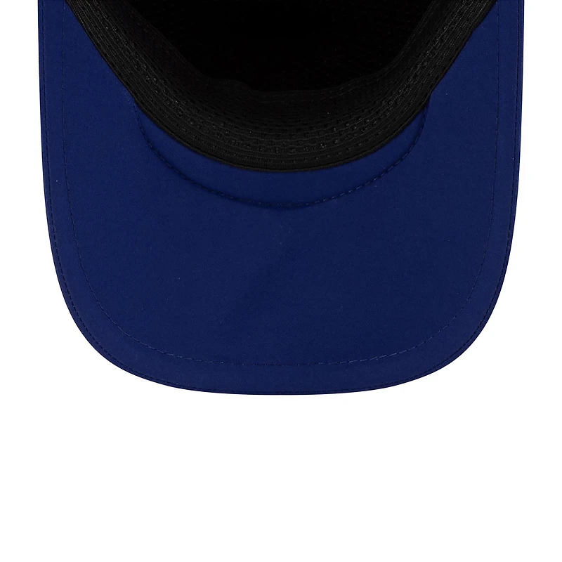 Men's New Era Royal Texas Rangers 2026 Batting Practice Apex 9FORTY Adjustable Trucker Hat