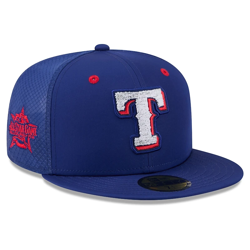 Men's New Era Royal Texas Rangers 2026 MLB All-Star Game Workout 59FIFTY Fitted Hat