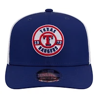 Men's New Era  Royal Texas Rangers Active 9SEVENTY Adjustable Trucker Hat