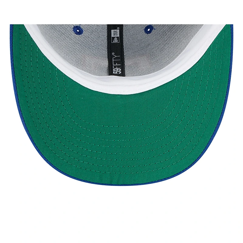 Casquette ajustée à profil bas New Era Royal Texas Rangers 59FIFTY pour homme