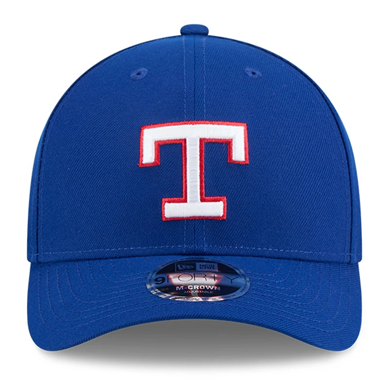 Men's New Era Royal Texas Rangers Baseball Hall of Fame 9FORTY M-Crown Adjustable Hat