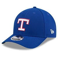 Casquette ajustable 9FORTY M-Crown pour homme New Era Royal Texas Rangers, Temple de la renommée du baseball