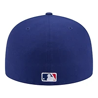 Men's New Era  Royal Texas Rangers City Patch 59FIFTY Fitted Hat