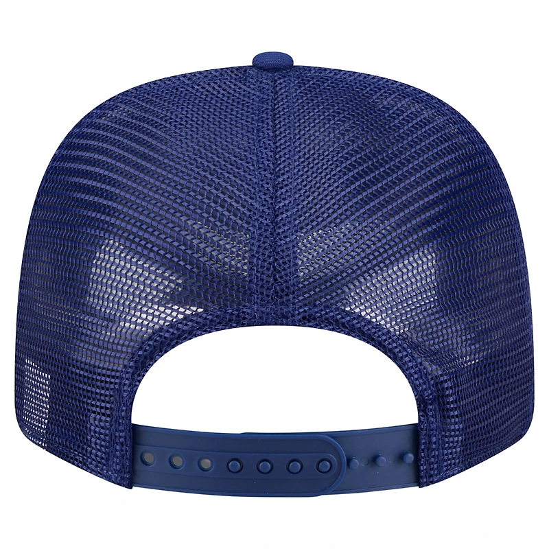Casquette extensible à bouton-pression New Era Royal Texas Rangers 9SEVENTY pour homme