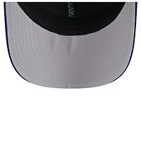 Casquette extensible à bouton-pression New Era Royal Texas Rangers 9SEVENTY pour homme