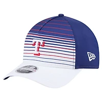 Casquette ajustable New Era Royal Texas Rangers Gradient 9FORTY M-Crown pour homme