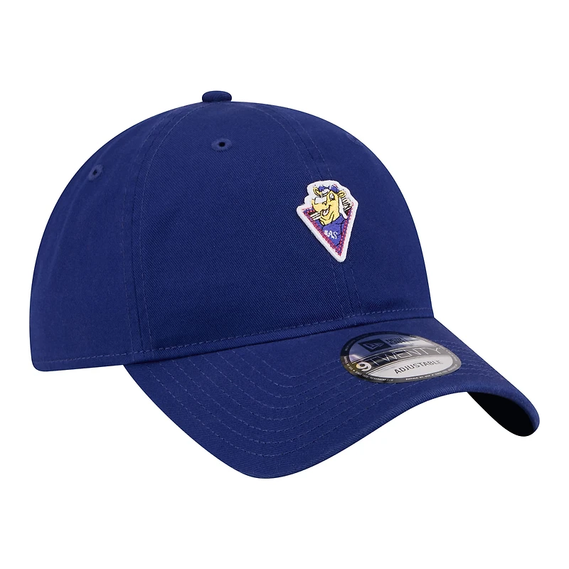 Casquette ajustable New Era Royal Texas Rangers Mascot 9TWENTY pour homme