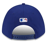 Casquette ajustable New Era Royal Texas Rangers Player Replica 9FORTY pour homme