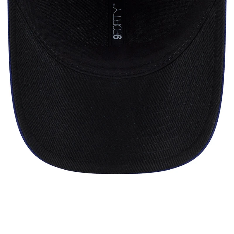 Casquette ajustable New Era Royal Texas Rangers Player Replica 9FORTY pour homme