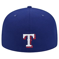 Casquette ajustée New Era Royal Texas Rangers Ransom 59FIFTY pour homme